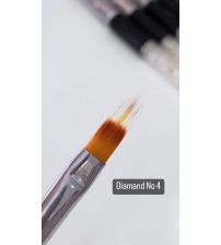 Nail-Art Fırça Diamand No 04